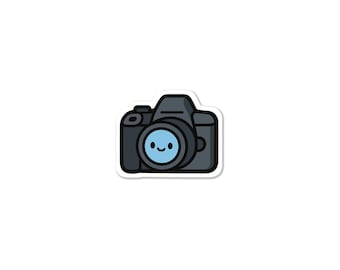 Cute DSLR Camera Sticker