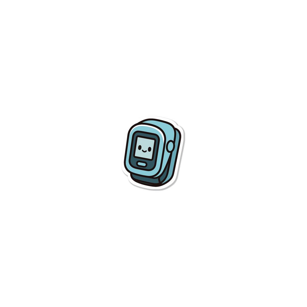 Pulseometer Sticker Cute Pulse Oximeter Sticker - Etsy