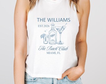 Bach Party Tank Tops, Miami Bachelorette Crop Tanks, Girls Trip Miami, Bach Matching Shirts, Bridal Crop Top, Bachelorette Clothes
