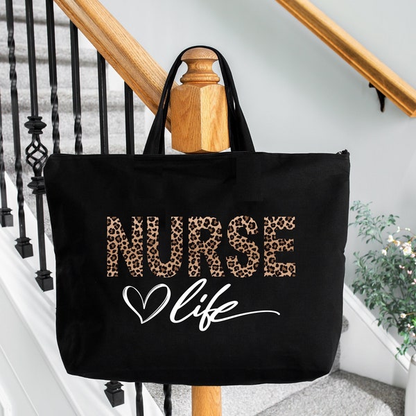 Nurse Life, Nurse Tote Bag, Nurse Preceptor Gift, Nurse Retirement Gift, Nurse Graduation Gift, Nurse Gift Graduation, Tote Bag Aesthetic