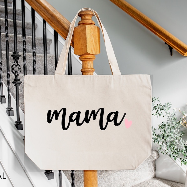 Mama Tote Bag, Mama Gifts For New Mom, New Mother To Be Gift, New Mama Baby Gift, Mom Tote Bags, Hospital Tote Bag, Mommy Bag, Shopper Bag
