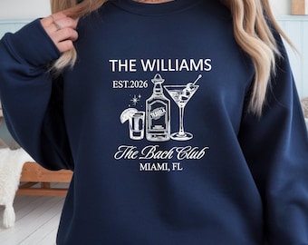 Miami Bachelorette Sweatshirt, Bachelorette Miami, Bach Sweatshirt