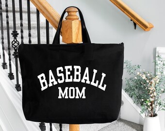 Baseball Mom, Baseball Mom Bag, Mothers Day Tote Bag, Baseball Mom Gifts, Baseball Team Mom, Baseball Bag, Sports Mom Tote, Sports Tote Bag