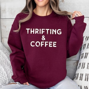 Thrifted Crewneck Etsy