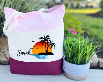 Personalized Girls Gifts, Personalized Girls Bag, Custom Printed Tote Bags, Personalized Bags for Bridesmaids, Personalized Beach Tote