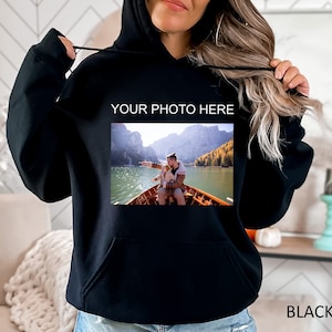 Custom Image Hoodie, Custom Photo Hoodie, Your Image Hoodie, Photo Portrait Hoodie, Custom Family Portrait, Bff Hoodie, Custom Picture Gifts