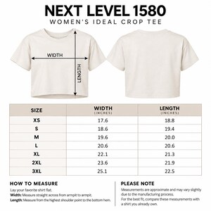 Custom Logo Crop Tee, Crop Tshirt Top, Crop Top Custom image 6