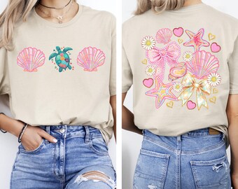 Sea Turtle Shirt, Sea Turtle Gifts, Turtle Lover Gift, Seashell Shirt, Sea Turtle Tee, Turtle Gift, Turtle Gift Tshirt