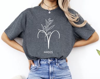Aries Tshirt, Aries Birthday Gift, Aries Gifts, March Birthday Gift, Aries Gift Idea
