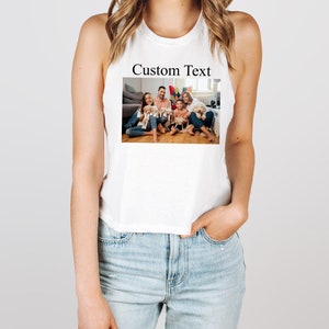 Custom Crop Top, Custom Photo Gifts, Custom Image Crop Top, Custom Tshirt, Custom Shirt, Custom Photo Shirt image 5
