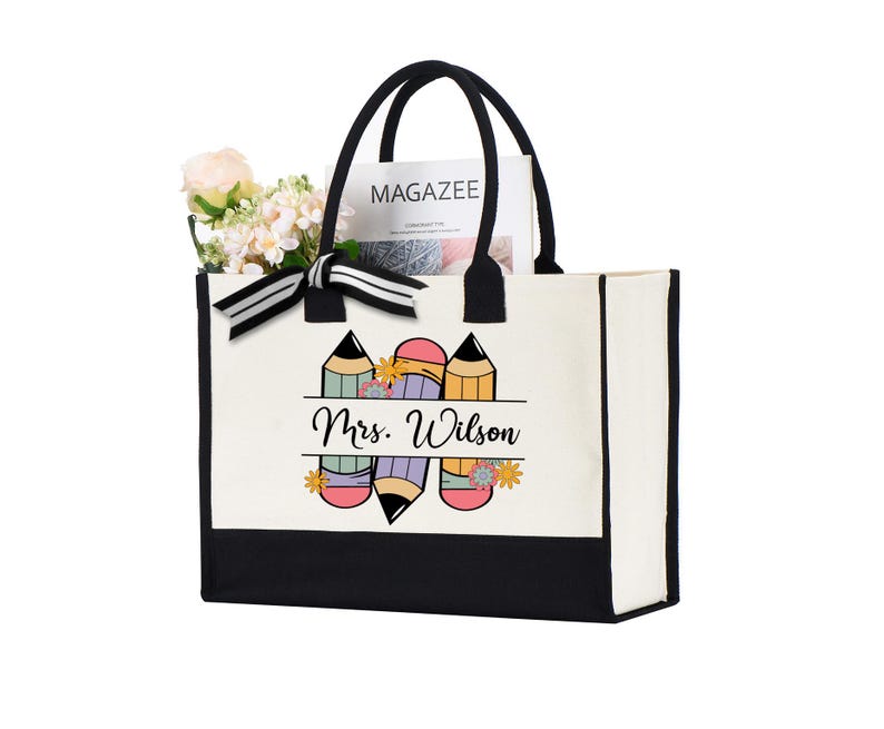 Teacher Graduation Gift Tote Bag, New Teacher Graduation Gift, Teacher ...