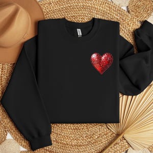 Heart Sweatshirt, Vday Sweatshirt, Valentines Crewneck, Love Sweatshirt, Heart Hoodie, Valentines Day Sweatshirt, Heart Sweater