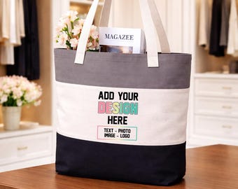 Custom Logo Bulk Tote Bag, Personalized Text Bag, Custom Logo Tote Bag, Custom Photo Tote Bag, Custom Bulk Tote Bag, Your Logo Bag