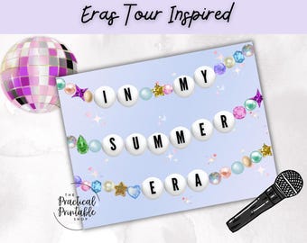 IN MY SUMMER Era Last Day of School Sign | Last Day of School Sign