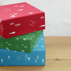 Weihnachtsbaum Geschenkpapierbögen