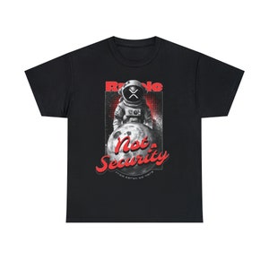 Tee-shirt unisexe en coton lourd, Xrp, Crypto, Coin, café