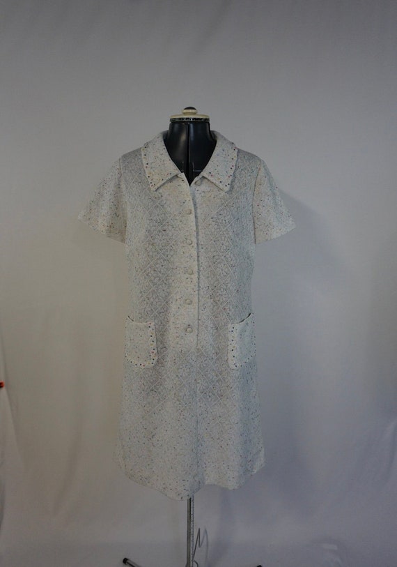 70s Amy Adams Knit Dress - image 7