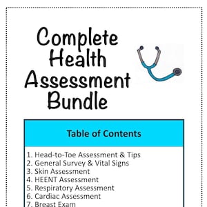 Complete Health Assessment Bundle