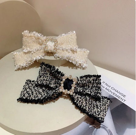 Chanel Just Made Black Hair Bows the Big It Hair Accessory for 2015