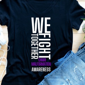 We Fight Together Chiari Malformation Awareness Purple Ribbon Chiari Malformation Awareness Chiari Warrior Support Cricut svg png