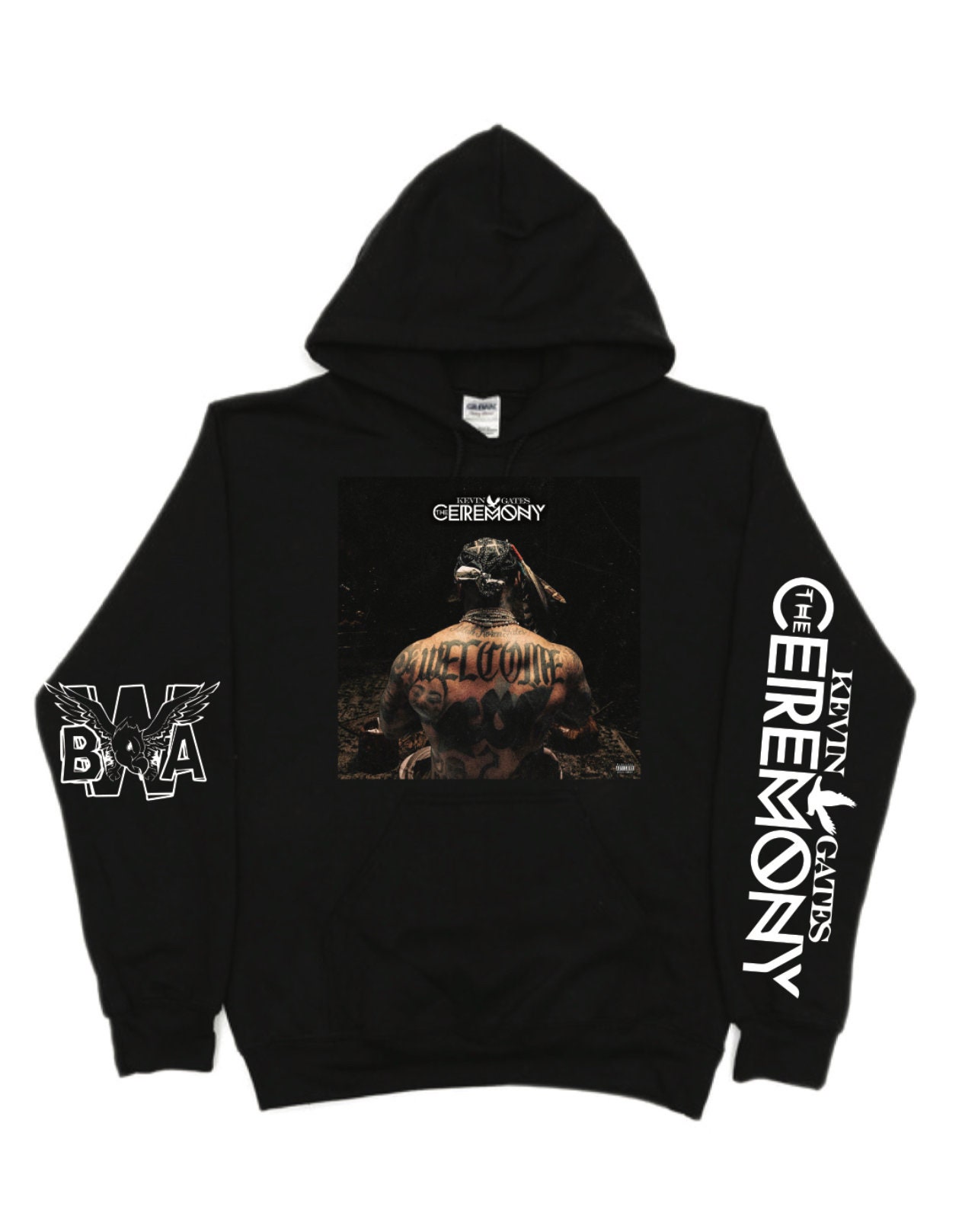 Kevin gates top nike hoodie