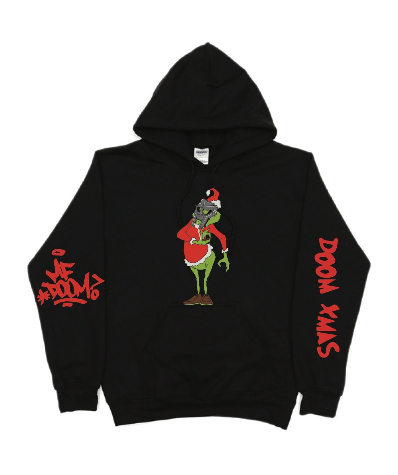 MF DOOM Doom Xmas Hoodie Metal Face Santa Clause Sweater