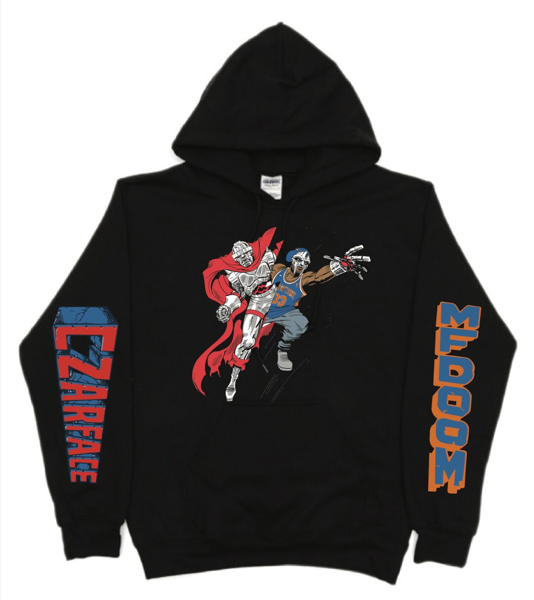 Czarface Meets Metal Face Pulllover Hoodie X Metal Fingers X Rip MF