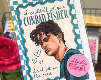 Conrad Birthday Card: Hand Drawn Illustration