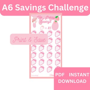 Very Berry Strawberry Savings Challenge