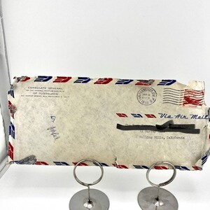 US postage AIR MAIL 6 CENTS, RED, RARE, 1940's