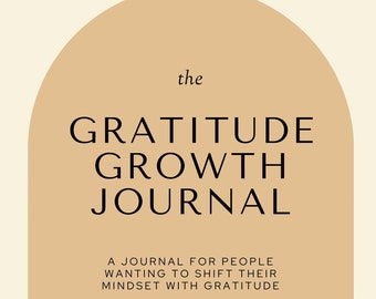 Gratitude Journal Canva| Daily Mental Health Care |Self-Love Journal | Mindfulness Journal | Mental Health for Black Women| Affirmations