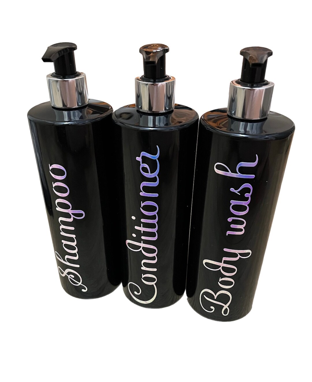 Shampoo Conditioner Body Wash/shower Gel Pump Bottles. Etsy