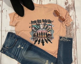 Bella + Canvas Tee, western T-shirt, trendy, tea, cowgirl, country shirt, cowboy T-shirt, retro, cowboy shirt