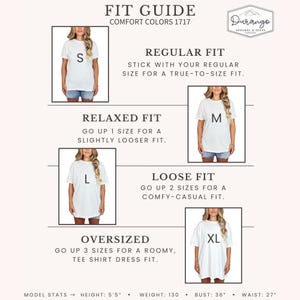 Matching Friend Shirts | Custom Puff Print Comfort Colors Tee | Sleeve Print | Personalized Group Shirts For Best Friends