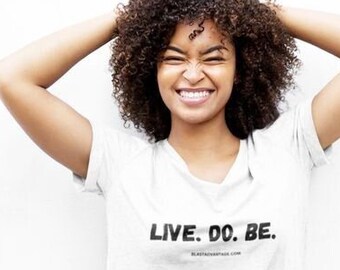 Living my life T-Shirt that Inspires and Creates Motivation for Personal Growth