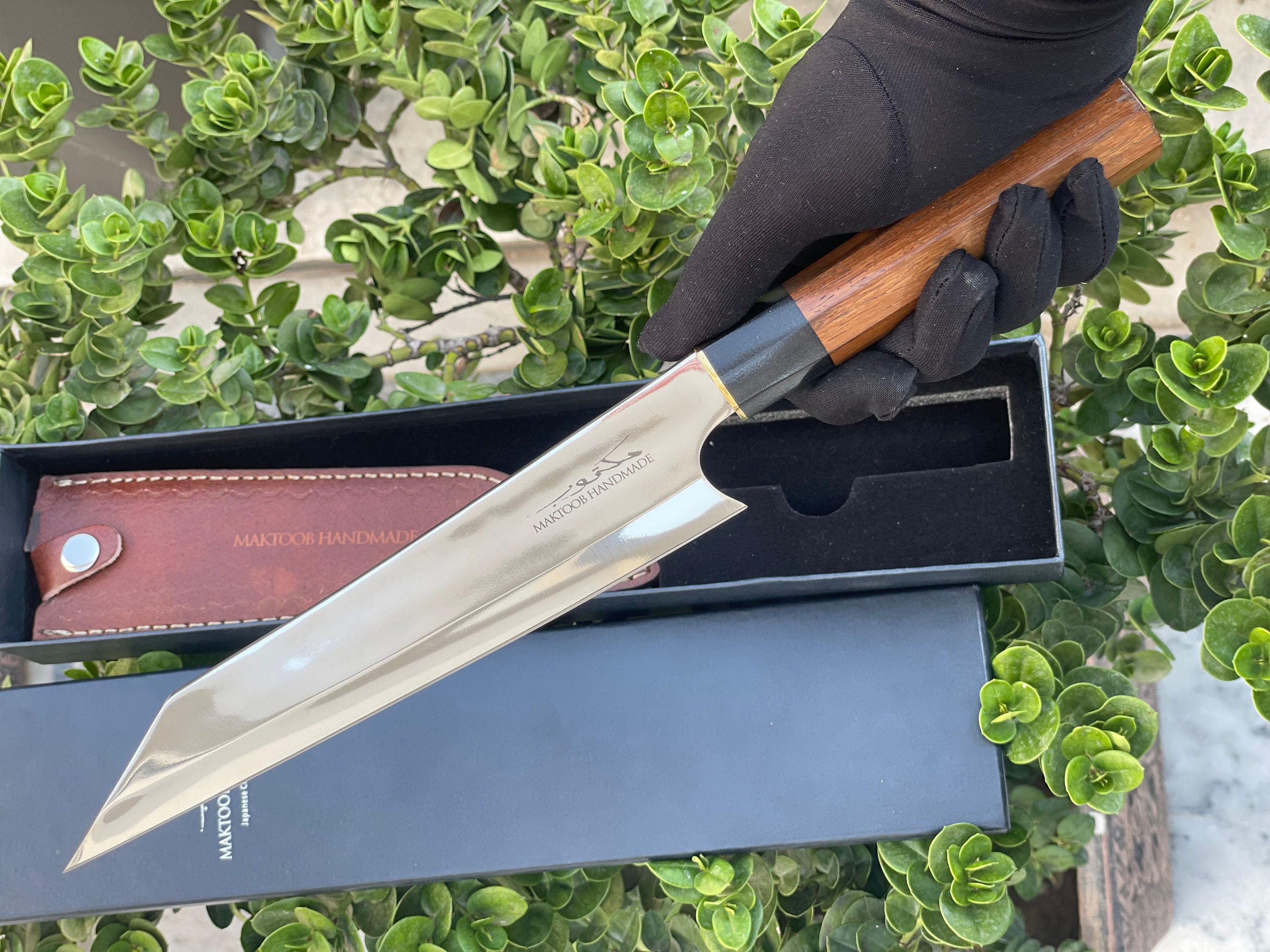 Best Kitchen Gift Japanese Chef Knife With Sheath & Gift Box Etsy