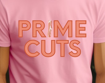 Prime Cuts Tshirt, Foodie Tshirt, Food Lovers, Funny Spanish Tshirt, Shirt For Food Lovers, Cute Tshirt, Unisex, Funny Shirt, Bacon Shirt