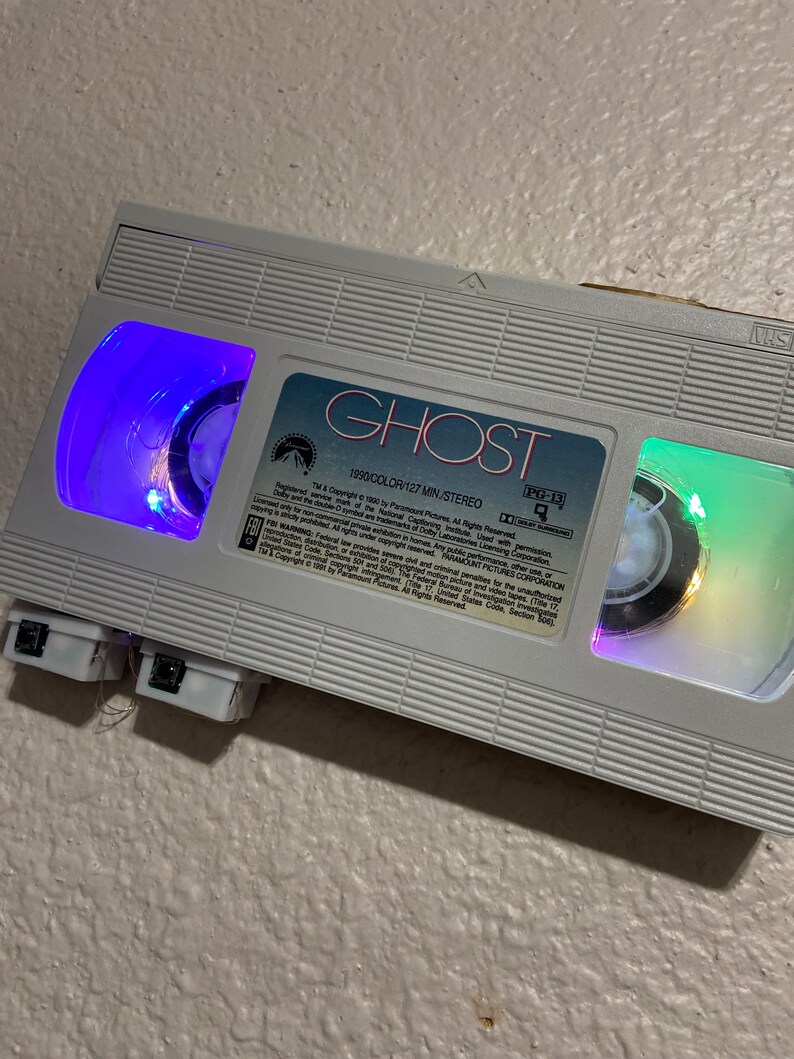 LED VHS Light With Original Movie Title Etsy
