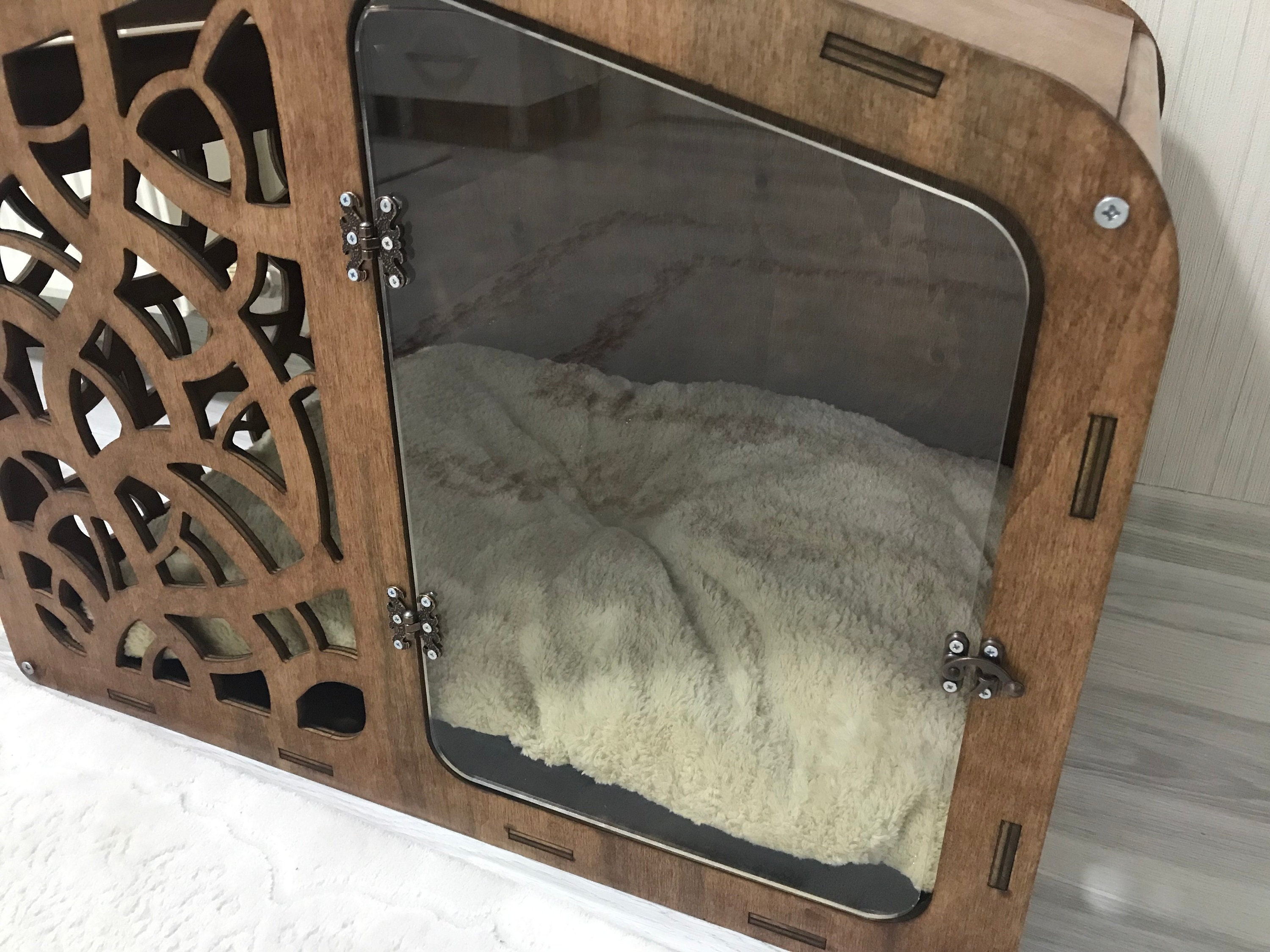Dog and Cat Furniture, Wood Dog House, Dog Bed, Dog Kennel, Pet House