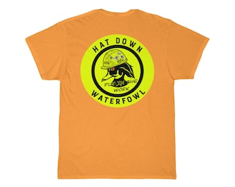 Blue Collar Work Tee - Hard Hat Wood Duck Graphic
