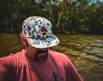 Camo Rope Hat - Wood Duck Patch, Snapback