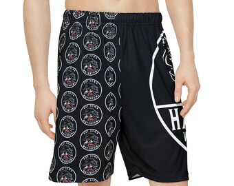 HDW - Logo Wear - Unique Mens Sports Shorts