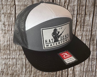 Gorra con parche HDW - Richardson, estilo camionero de 7 paneles
