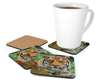 Corkwood Coaster Set