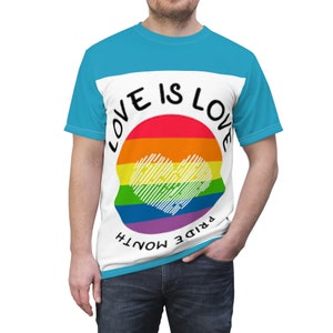 Unisex Cut & Sew Tee (AOP)