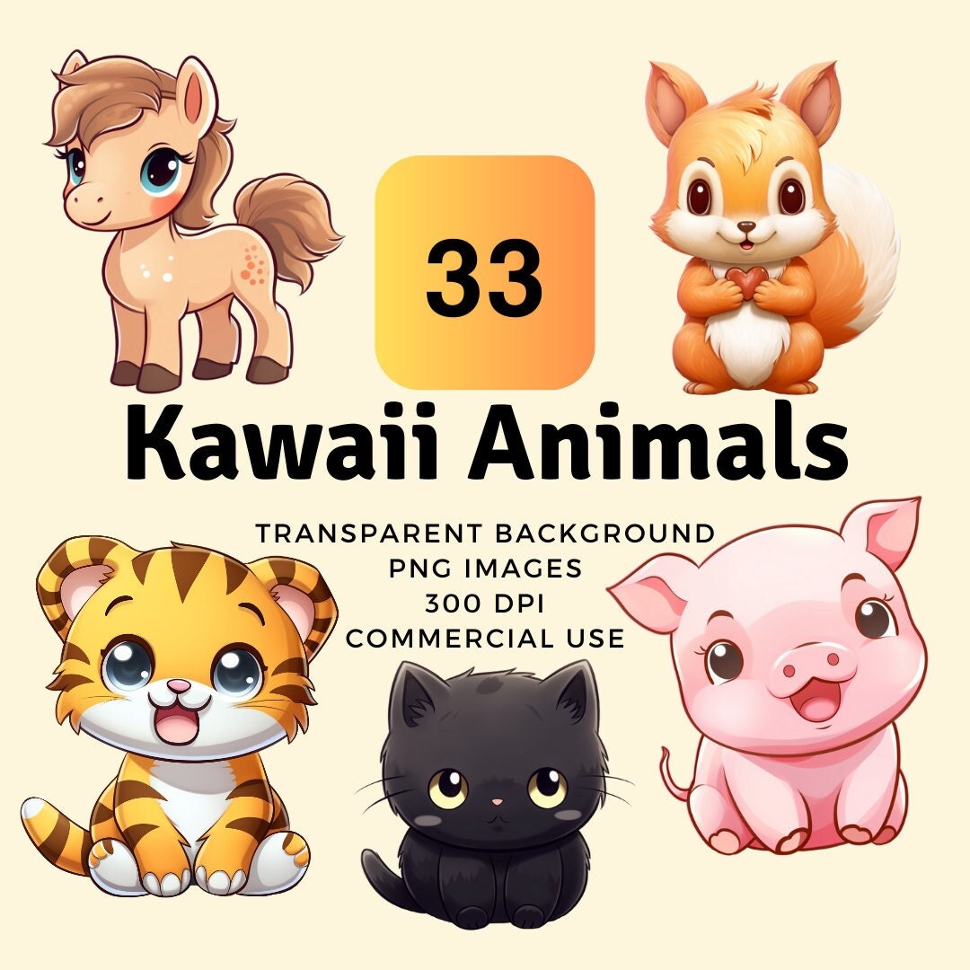 Animales Kawaii Dibujos Faciles, HD Png Download , Transparent Png Image -  PNGitem