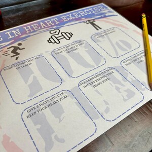 PURE IN HEART Activity Sheet!