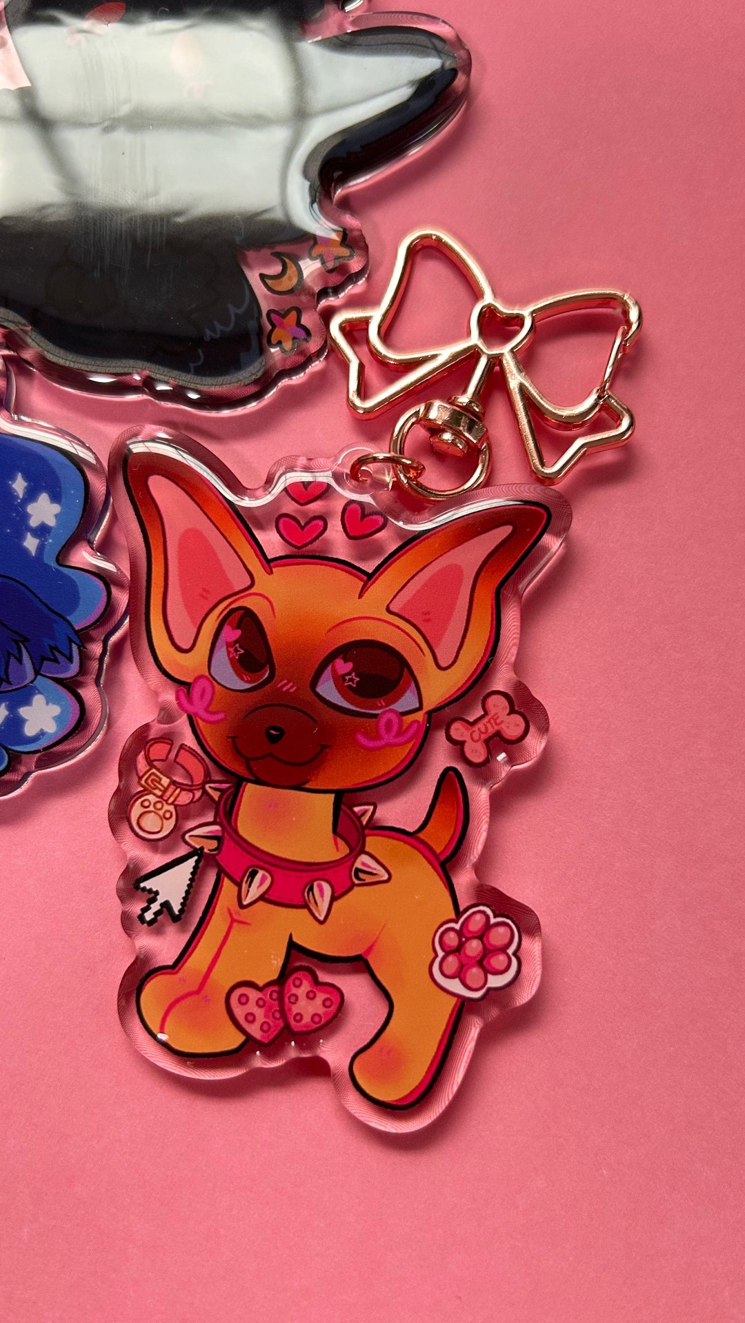 Littlest Pet Shop Acrylic Keychain / 3in Doublesided Epoxy / LPS Etsy