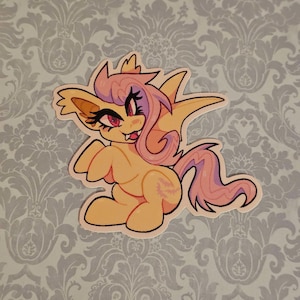 Flutterbat / mein kleines Pony / wasserfester Aufkleber / Vinyl Aufkleber