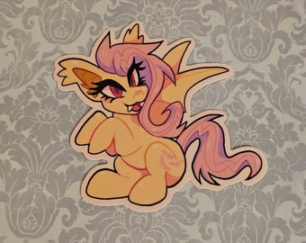 Flutterbat / waterdichte sticker / mlp / my little pony/ vinylsticker